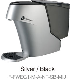 ウォーターサーバより手軽で人気な大容量ポット型浄水器なら寝室にも最適-Edge-J3.0 Sliver/Black